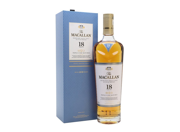 云南回收麦卡伦18年黄金三桶威士忌Macallan洋酒收购