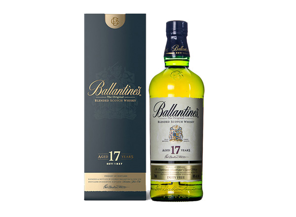 云南百龄坛威士忌回收百龄坛17年Ballantine's苏格兰威士忌700ML洋酒