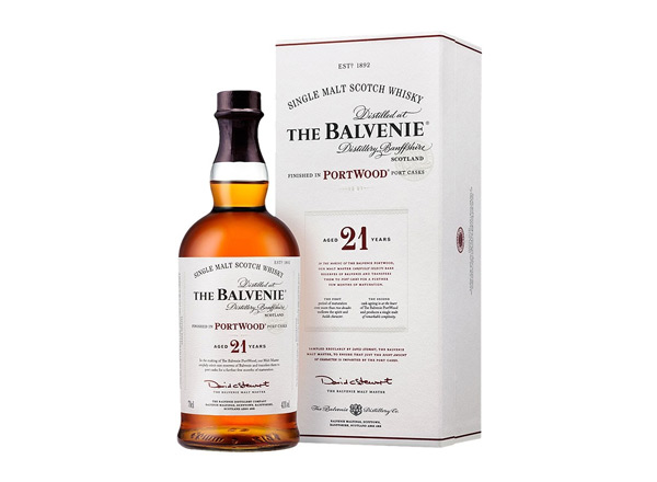 云南回收百富威士忌21年波特桶陈酿The Balvenie Portwood Single百富洋酒收购