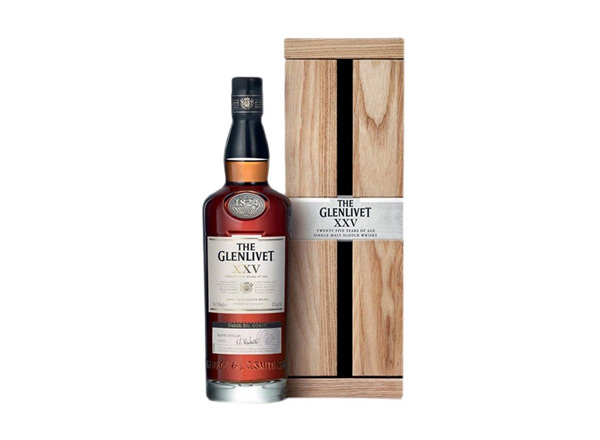 云南格兰威特威士忌回收格兰威特25年陈酿威士忌The Glenlivet XXV洋酒上门收购