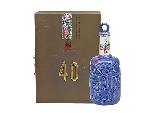 云南古越龙山40年黄酒回收古越龙山四十年陈酿花雕酒行情价格