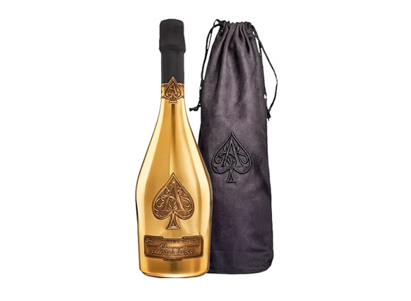 云南黑桃A香槟回收黑桃A黄金香槟金色瓶Armand de Brignac Brut行情价格