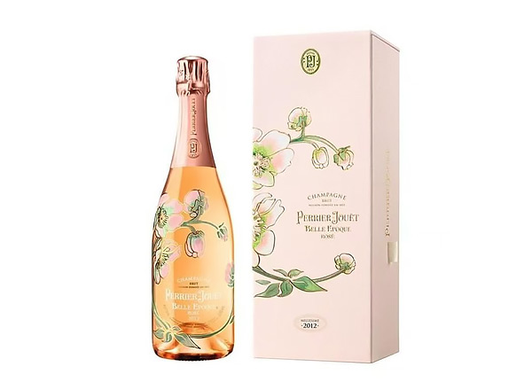 云南回收巴黎之花美丽时光桃红年份香槟礼盒装Perrier-Jouët Belle Epoque Rosé行情价格