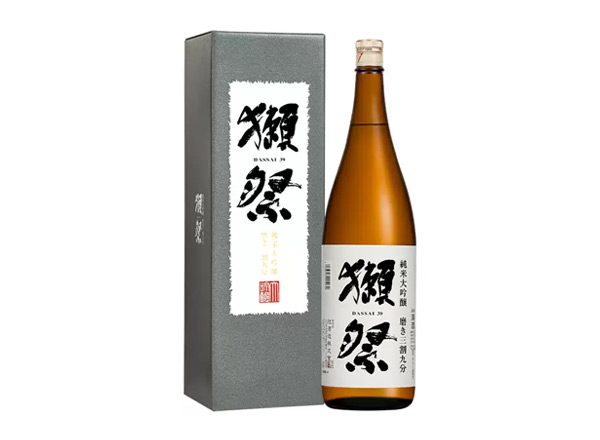云南獭祭清酒Dassai39回收獭祭三割九分纯米大吟酿720mL/1.8L清酒礼盒装行情价格