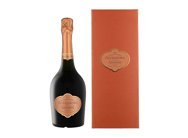 云南Laurent Perrier回收罗兰百悦年份丰年桃红香槟礼盒装起泡酒