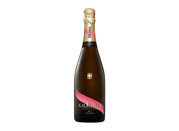 云南回收玛姆红带风尚版桃红香槟起泡酒 G.H. Mumm Le Rosé Brut